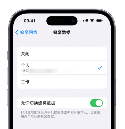 北碚苹果维修服务分享如何在iPhone上使用双卡 