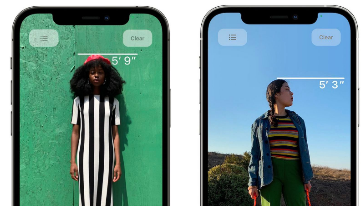 北碚苹果服务网点分享通过iPhone激光雷达测量身高方法教程 