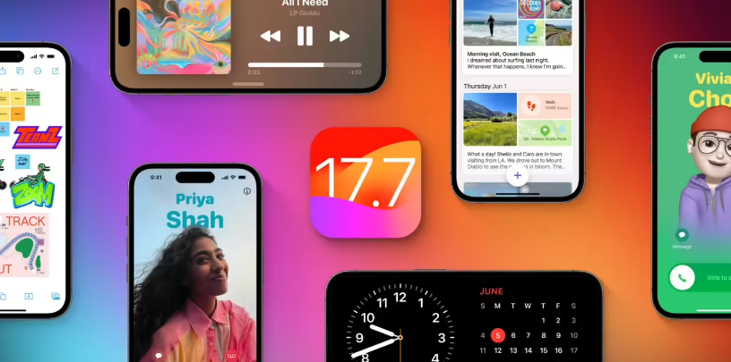 北碚苹果手机维修分享苹果 iOS / iPadOS 17.7.1 正式版推送 